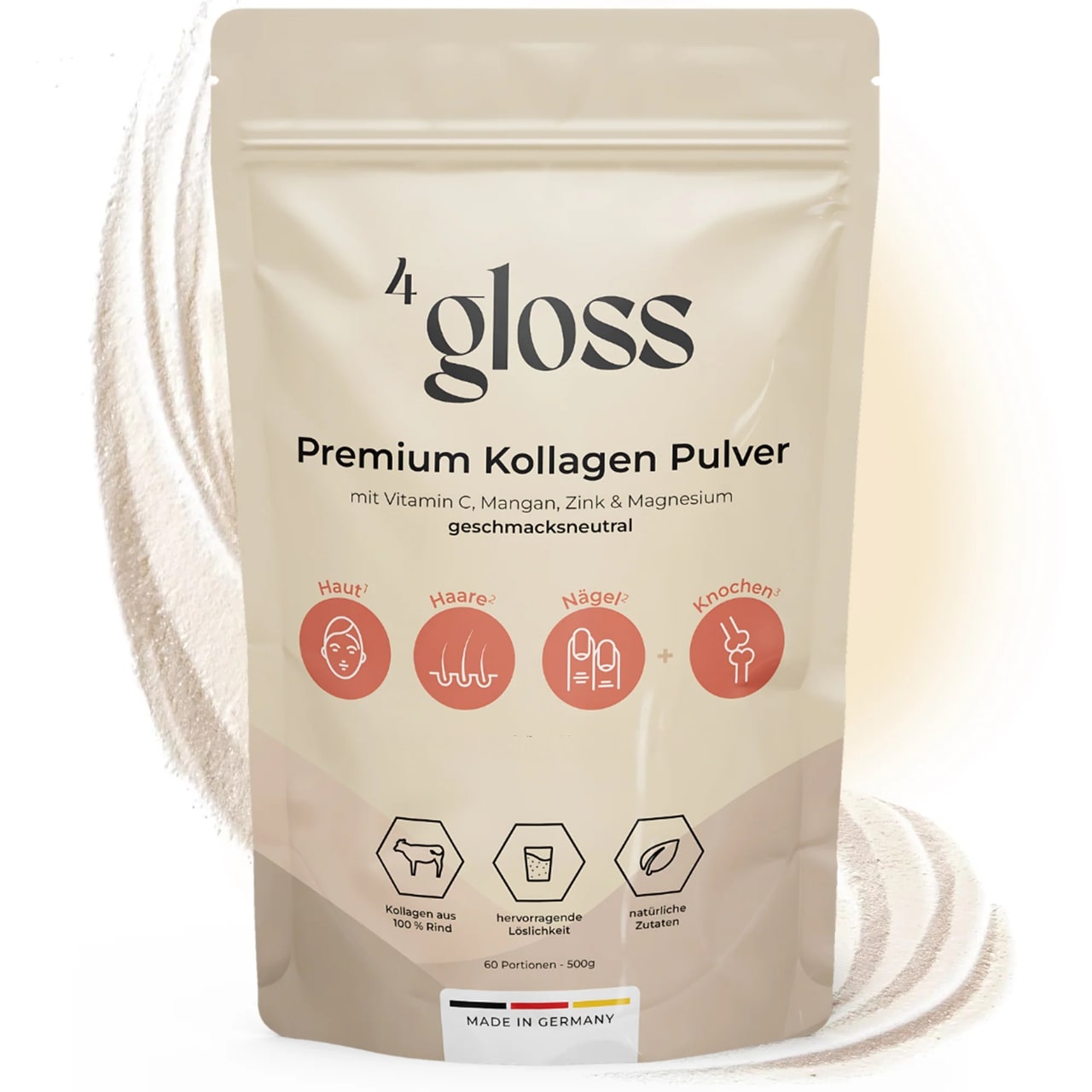 4gloss© Premium Kollagen Pulver